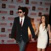 Zayed Khan with his wife at 17th Annual Star Screen Awards 2011