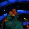 Khali with his wife at Finale of Bigg Boss 4