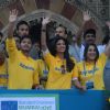 Shilpa Shetty, Tina Ambani and Shreyas Talpade at Standard Chartered Mumbai Marathon 2011