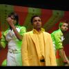 Rajpal Yadav : Rajpal Yadav wearing a yellow suit