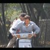 Govinda sitting on a motor bike | Chal Chala Chal Photo Gallery