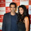 Arjun Rampal with wife Mehr Jessia at Triumph Lingerie Fashion Show 2011