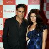 Akshay Kumar with wife Twinkle Khanna at Triumph Lingerie Fashion Show 2011