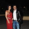 Sanjay Kapoor with his wife in Sameer Soni and Neelam Kothari's wedding ceremony
