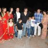 Arbaaz Khan, Sanjay Kapoor and Sohail Khan with his kids in Sameer Soni and Neelam Kothari's wedding