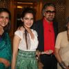 Shazahn Padamsee and Dolly Thakore in Shabana Azmi's charity show 'Mizwan Sonnets in fabric'