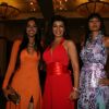 Natasha Suri, Mink Brar and Priyadarshani Singh contestants of Zor Ka Jhatka at JW Marriot