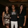 Vindoo Dara Singh, Sonika Kaliraman and Claudia Ciesla contestants of Zor Ka Jhatka at JW Marriot
