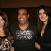 Vindoo Dara Singh, Sonika Kaliraman and Claudia Ciesla at 'Zor Ka Jhatka' bash at JW Marriott Hotel