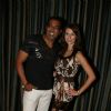 Vindoo Dara Singh and Claudia Ciesla at 'Zor Ka Jhatka' bash at JW Marriott Hotel in Mumbai