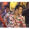 Salman Khan wearing a floral printed shirt | God Tussi Great Ho Photo Gallery