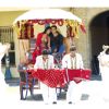 Salman and Priyanka sitting on a rickshaw | God Tussi Great Ho Photo Gallery