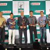 Sachin and others at Castrol Cricket Awards at Grand Hyatt. .