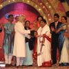 Dharmendra and Lata at Mi Marathi Awards at Andheri Sports Complex. .