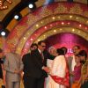 Dharmendra and Lata at Mi Marathi Awards at Andheri Sports Complex. .