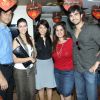 Karan V Grover, Simple Kaul and Khushboo Garewal at IOSIS event with underprivileged children