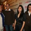 Naseeruddin and Ashutosh at Dev Anands old classic film Hum Dono premiere at Cinemax Versova