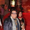 Bappi Lahiri at Dev Anands old classic film Hum Dono premiere at Cinemax Versova