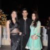 Kareena Kapoor, Manish Malhotra and Preity Zinta at Imran Khan and Avantika Malik's Wedding Reception Party at Taj Land's End. .