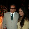 Dharmendra and Rati Agnihotri at Imran Khan and Avantika Malik's Wedding Reception Party at Taj Land