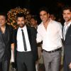Aamir with Akshay, Hrithik and Govinda at Imran Khan and Avantika Malik's Wedding Reception Party