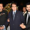 Aamir and Salman with Dilip Kumar at Imran Khan and Avantika Malik Wedding Reception Party