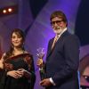 Madhuri Dixit and Amitabh Bachchan at Stardust Awards-2011