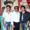 Dharmendra with Sunny and Bobby Deol at Yamla Pagla Deewana Film success party