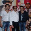 Bobby Deol, Dharmendra and Sunny Deol celebrate Yamala Pagla Deewana success party at Novotel. .