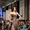 Model at Gitanjali Tour De India fashion  show at Trident. .
