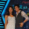 Priyanka and Shahrukh on the sets of 'Zor Ka Jhatka Total Wipeout'