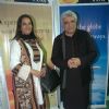 Javed Akhtar with Shabana Azmi at Black Comedy presented by Jet Airways at Rang Sharda. .