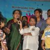 Usha Uthup and Lilliput at music launch of film'Satrangee Parachute' in ST Catherine's children home