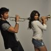 Shahid Kapoor and Genelia D'Souza feature in the new TVC for Colgate MaxFresh gel. .