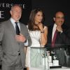 Bipasha Basu & Mr. V.D. Wadhwa, CEO, Timex Group India and Mr. Paolo Marai, President and CEO, Vertime - Luxury Division of Timex Group. .