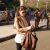 Kareena Kapoor leaves to join Saif Ali Khan in Bhopal at Domestic Airport, Mumbai. .