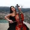 Katrina Kaif : Katrina Kaif practising music in cello