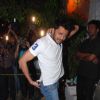 Ritesh Deshmukh at Shahid Kapoor's birthday celebration at Olive, Bandra