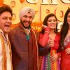 Host Ali Asgar and Mona Singh with participants at Imagine TV new reality Show "Shaadi 3 Crore Ki"
