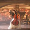 Katrina Kaif playing a cello
