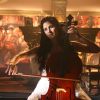 Katrina looking amazing with cello instrument