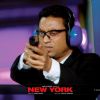 Irfan Khan practising shooting rifles | New York Photo Gallery