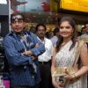Deepshikha and Mithun Chakraborty at Music launch of movie 'Yeh Dooriyan' at Inorbit Mall