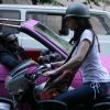 Kalki Koechlin riding a motorcycle | Dev D Photo Gallery