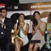 Abhishek, Kangna and Sarah Jane at Game film Press Conference at Cinemax Versova, Mumbai