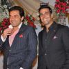 Akshay Kumar and Bobby Deol at Promotional event of film 'Thank You' at Madh Island