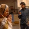 Abhishek Bachchan : Abhishek Bachchan and Waheeda Rahman in Delhi-6