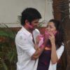Sushant Singh and Ankita Lokhande at Zoom Holi Party in Tulip star