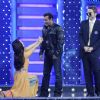 Preity and Salman on the sets of Guinness World Records at RK Studios. .