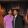 Karan Johar and Hrithik Roshan at IIFA Awards nomination in Toronto, Ontario, Canada